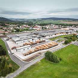 Produktionsbereich Dvorec - KLAUS Timber a.s. 